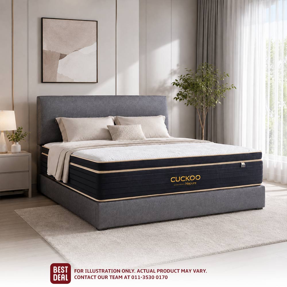 CUCKOO A-Luxe Queen and King mattress for Malaysian bedrooms