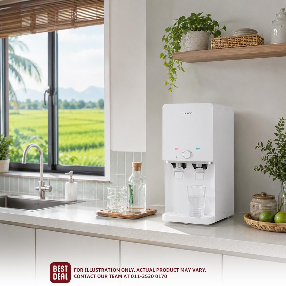 CUCKOO water purifier in a modern Kedah home