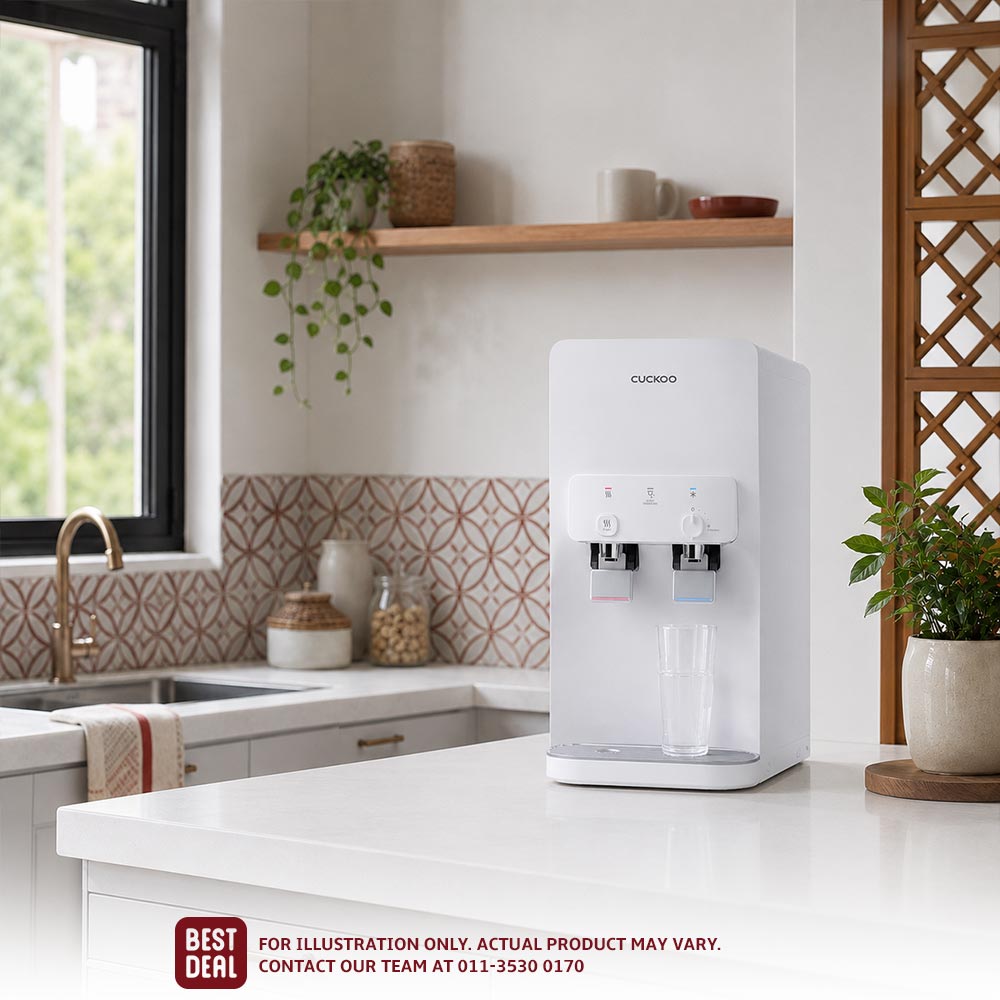 CUCKOO water purifier in a modern Negeri Sembilan home